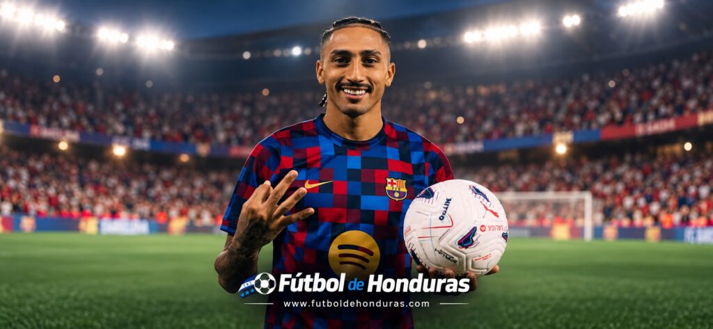 Raphinha rompe un récord goleador del Barcelona