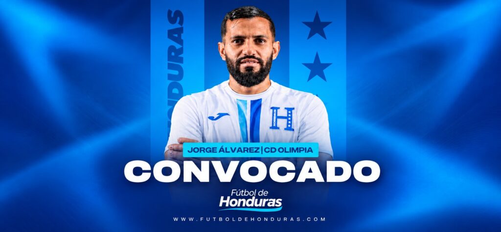 Jorge Álvarez es llamado a la Selección de Honduras