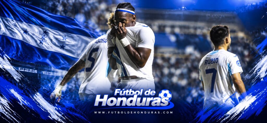 Bryan Róchez celebra su gol con Honduras ante Surinam