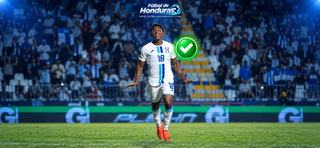 Dereck Moncada habilitado por Concacaf con Honduras