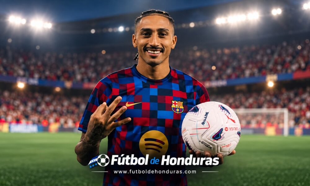 Raphinha rompe un récord goleador del Barcelona