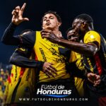 Nixon Cruz celebra el triunfo de Real España ante Motagua