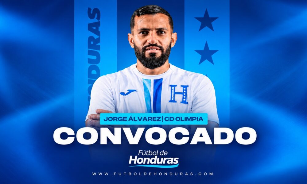 Jorge Álvarez es llamado a la Selección de Honduras