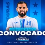 Jorge Álvarez es llamado a la Selección de Honduras