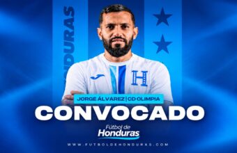 Jorge Álvarez es llamado a la Selección de Honduras