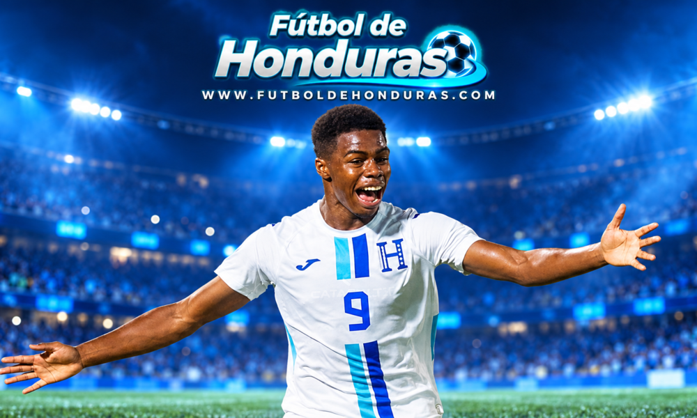 Keyrol Figueroa celebra su primer gol con Honduras