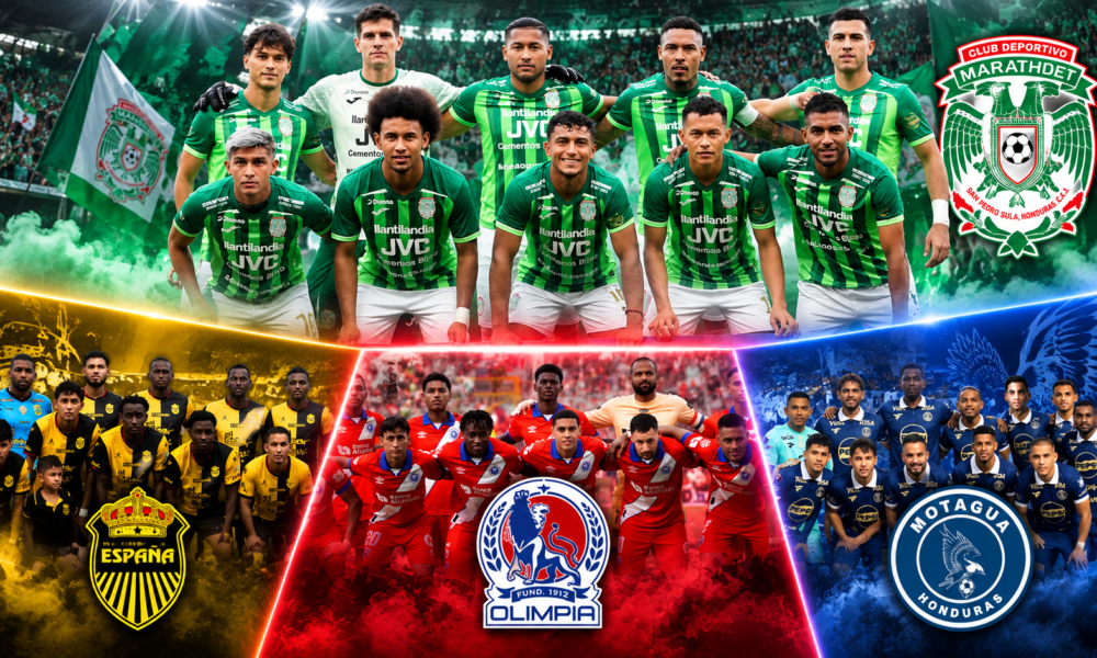 Marathón lidera la tabla de posiciones de la Liga Nacional de Honduras en el Apertura 2026