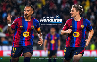 Barcelona vs Racing 7-2 con hat-trick de Raphinha en LaLiga