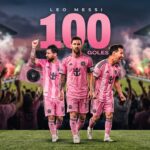Lionel Messi 100 goles con Inter Miami