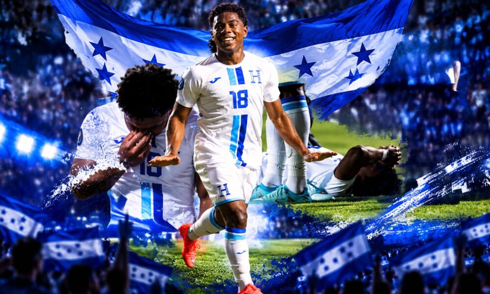 Dereck Moncada sale lesionado con Honduras ante Surinam