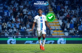 Dereck Moncada habilitado por Concacaf con Honduras